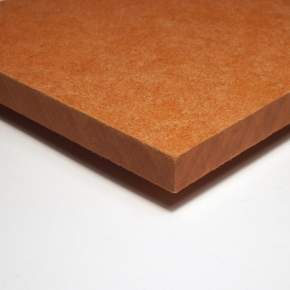 Фиброцементная панель CLADBOARD 1220Х3050мм ( 3.7 м2 ) Полированный цвет  Оранжевый 
