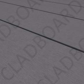 Фиброцементная панель CLADBOARD 1220Х2400мм ( 2.9 м2 ) Линеарный цвет  Темно-серый